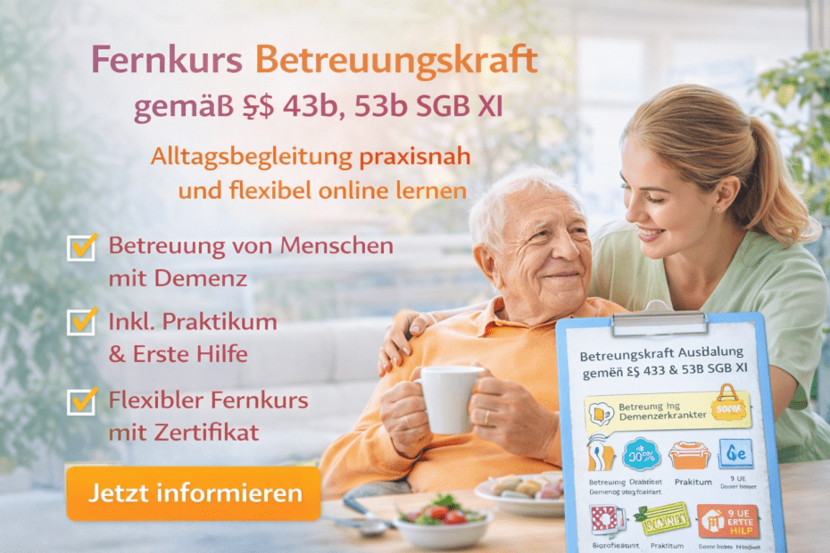 Betreuungskraft gemäß §§ 43b, 53b SGB XI bei Laudius