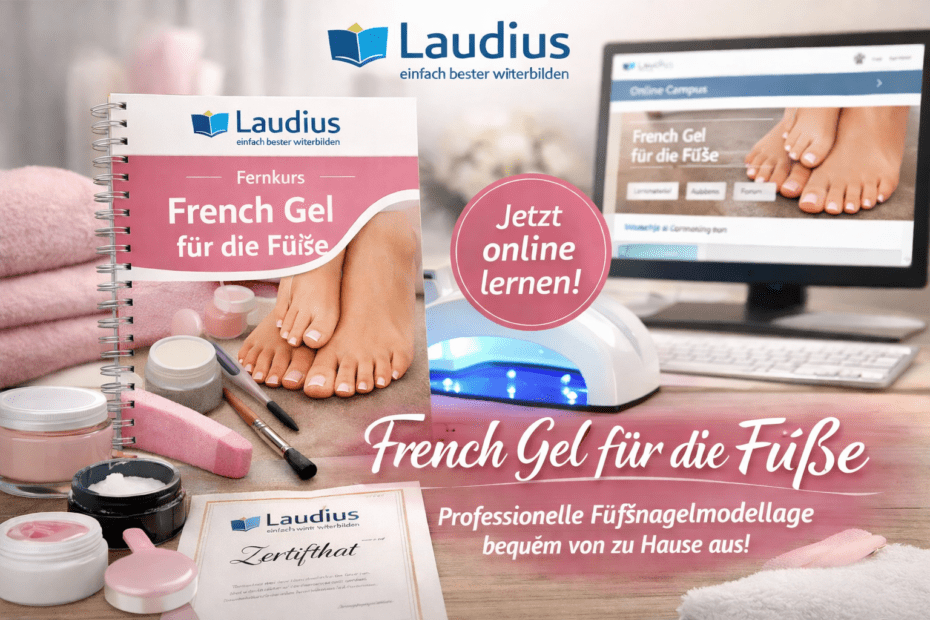 Fernkurs French Gel für die Füße