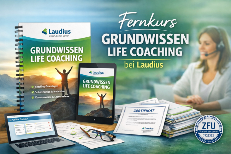 Fernkurs Grundwissen Life Coaching bei Laudius