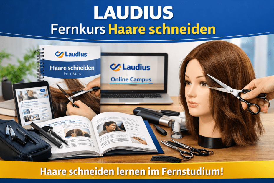 Fernkurs Haare schneiden lernen bei Laudius