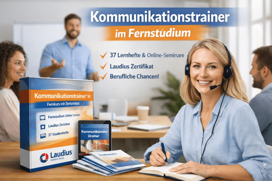 Kommunikationstrainer Ausbildung im Fernstudium