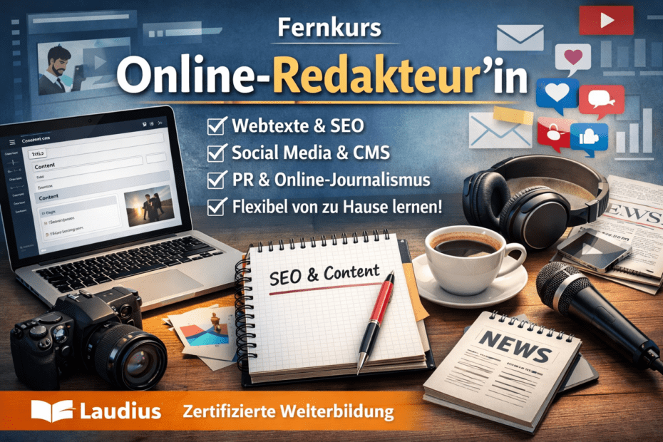 Laudius Online Redakteur - Fernkurs