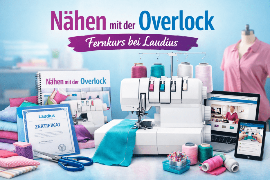 Overlock Kurs online bei Laudius