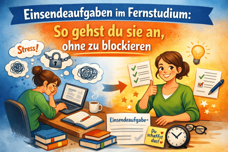 Einsendeaufgaben im Fernstudium