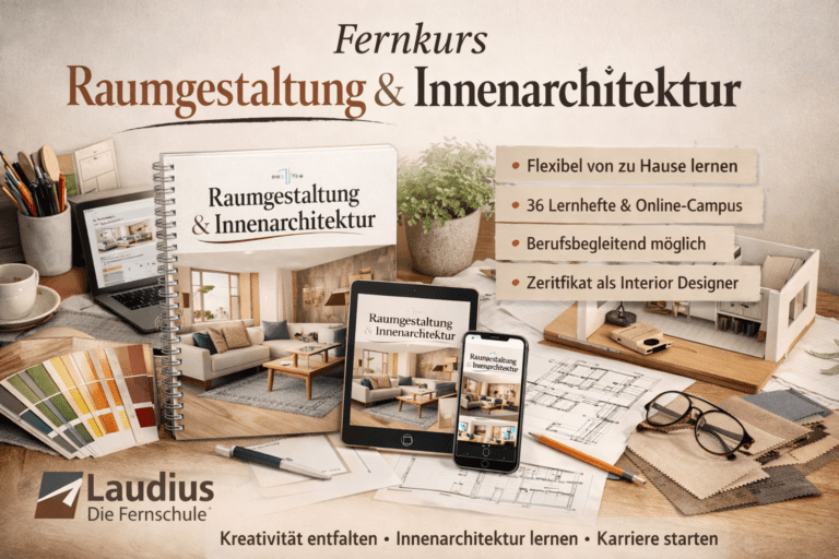 Fernkurs Raumgestaltung bei Laudius