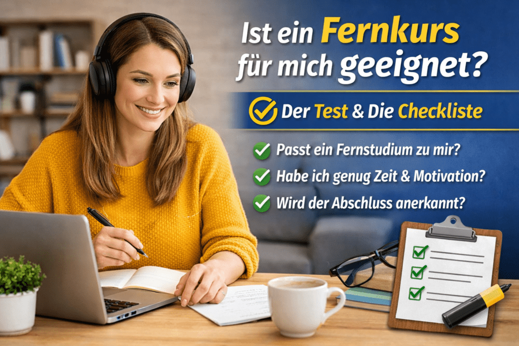 Fernschulen Checkliste