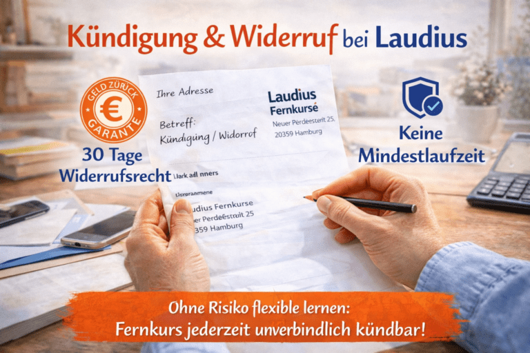 Laudius Kündigung & Widerruf