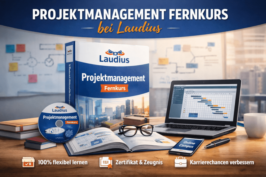 Projektmanagement Fernkurs bei Laudius