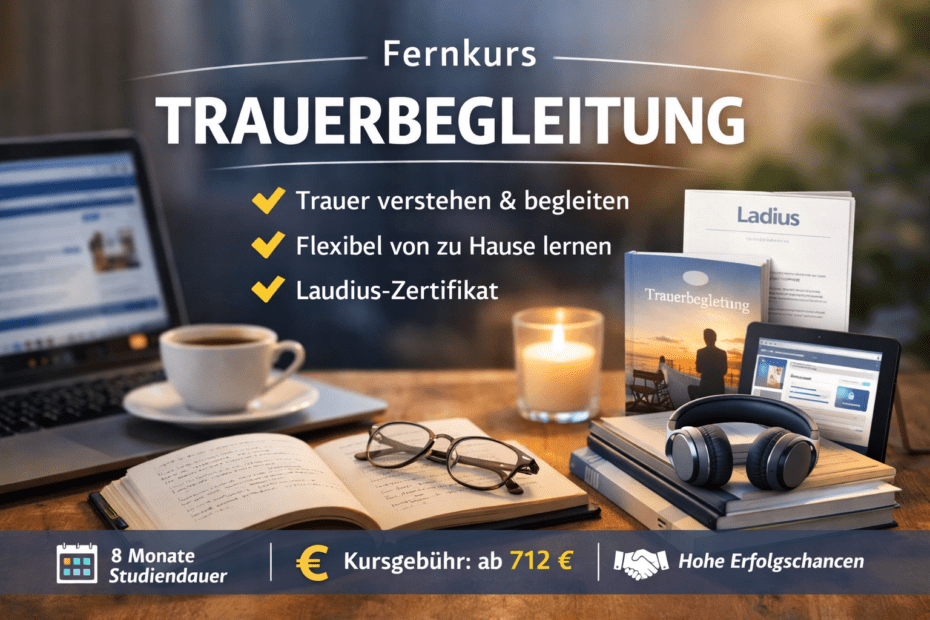 Trauerbegleitung Ausbildung als Fernkurs bei Laudius