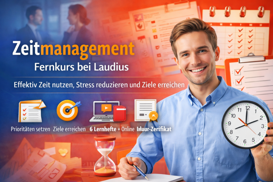 Zeitmanagement Fernkurs bei Laudius