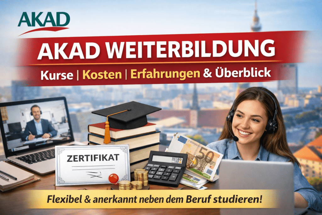 AKAD Weiterbildung Überblick – Kurse, Kosten und Erfahrungen