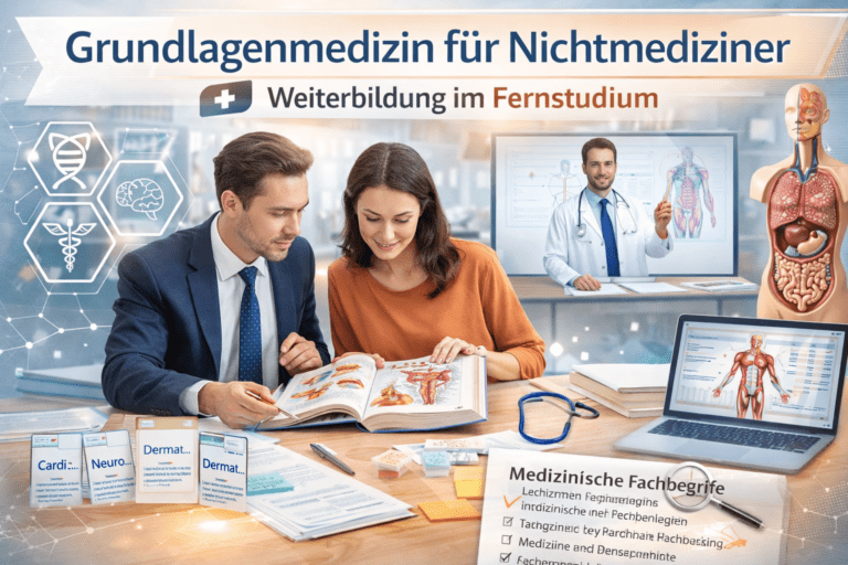 Grundlagenmedizin für Nichtmediziner: Fernstudium, Inhalte & Kosten