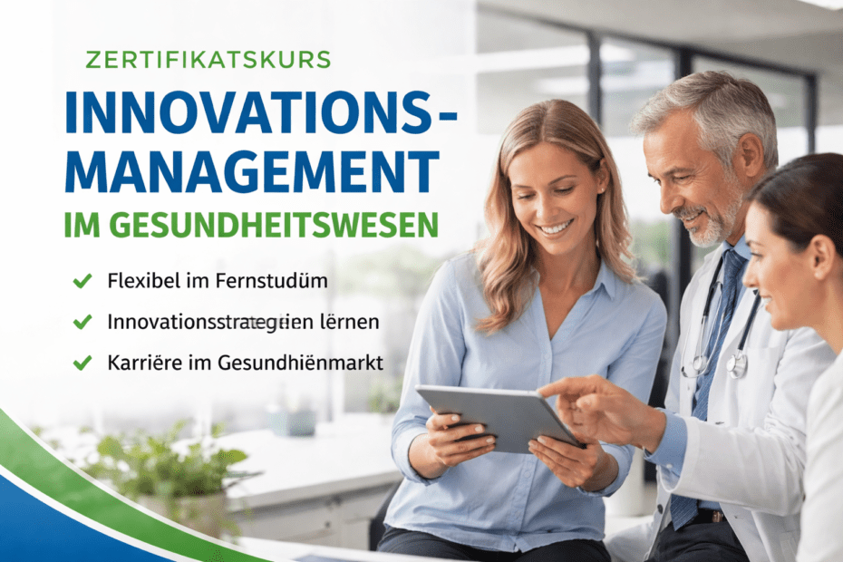 Innovationsmanagement Weiterbildung im Gesundheitswesen – Fernstudium