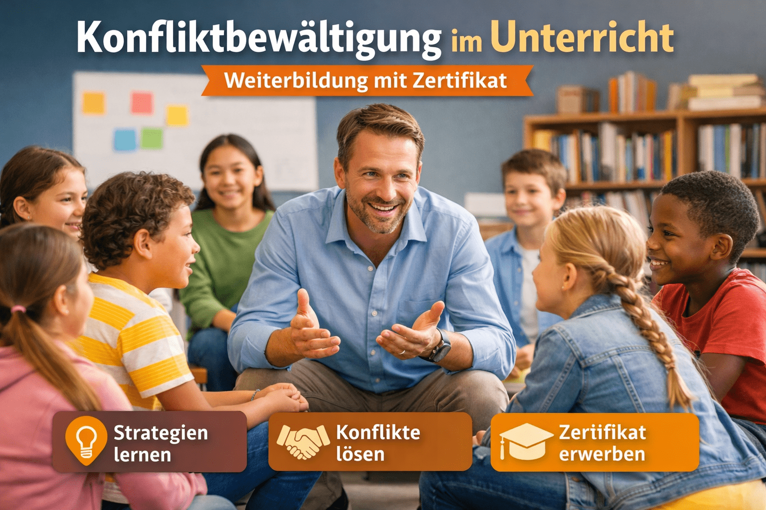 Apollon Konfliktbewältigung Unterricht Weiterbildung Fernstudium: Methoden & Beispiele