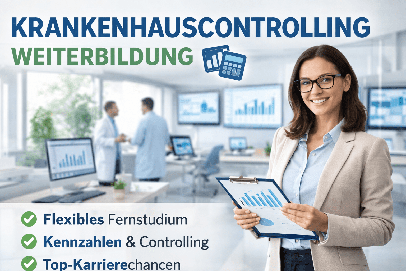 Apollon Krankenhauscontrolling Weiterbildung im Fernstudium: Aufgaben & Gehalt
