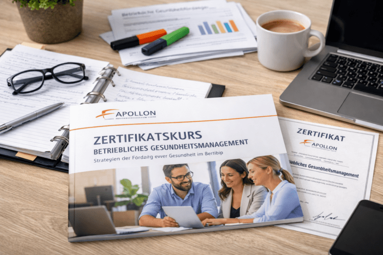 Apollon Zertifikatskurs Betriebliches Gesundheitsmanagement – Weiterbildung neben dem Beruf