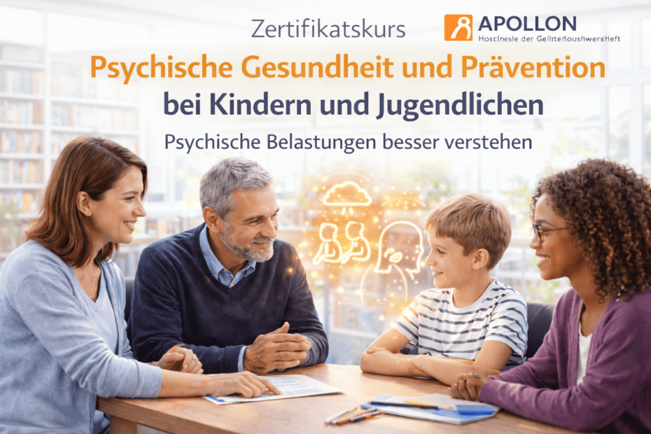 Psychische Gesundheit Kinder Jugendliche Weiterbildung