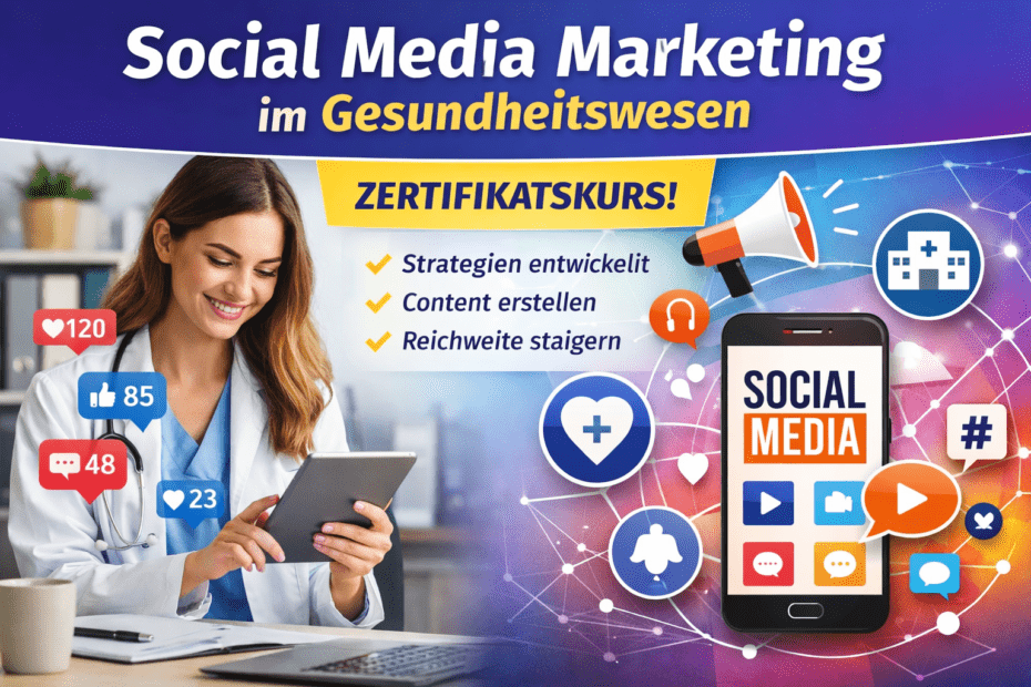 Social Media Marketing im Gesundheitswesen Weiterbildung