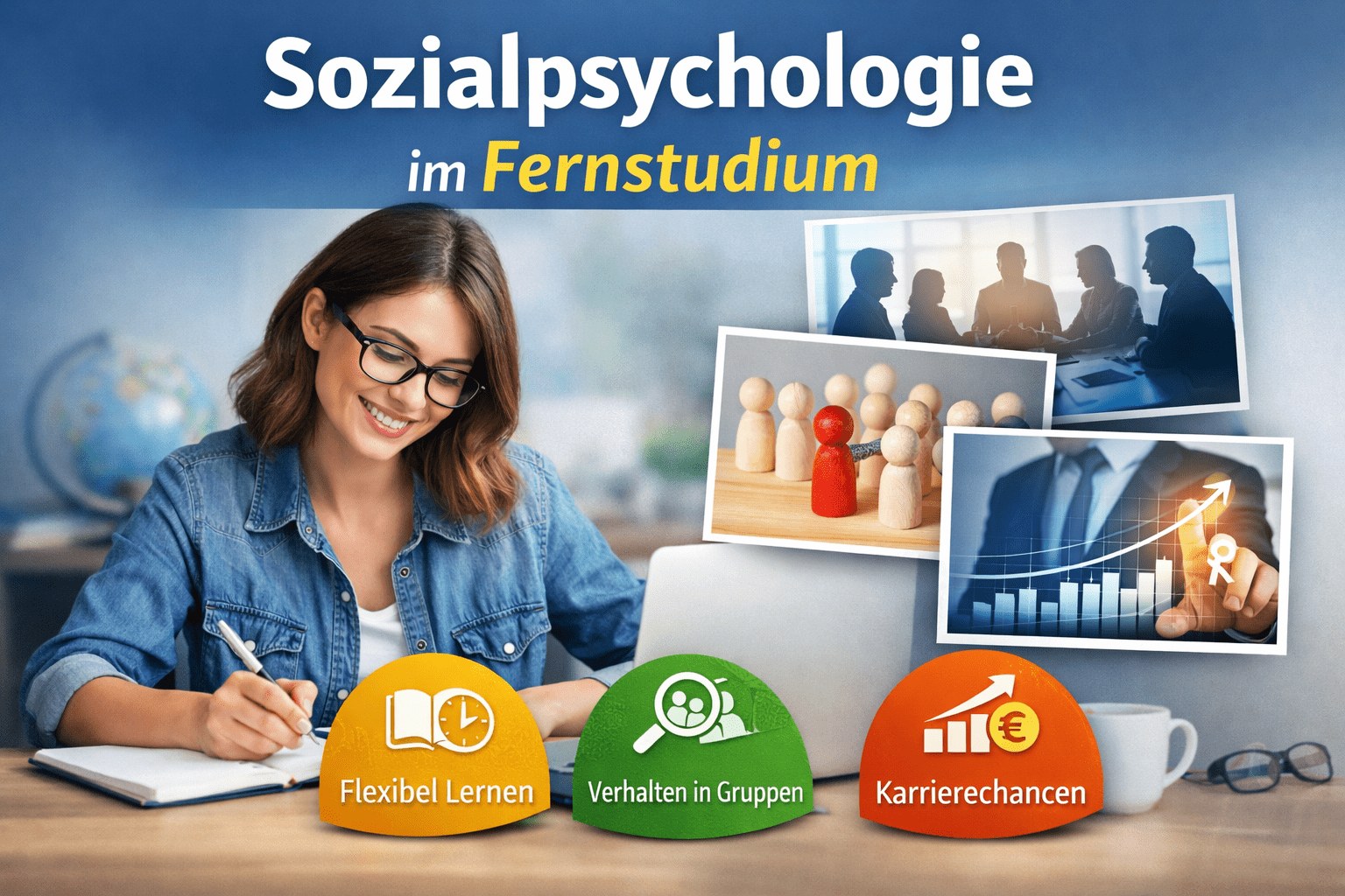 Sozialpsychologie Weiterbildung im Fernstudium: Inhalte, Kosten & Karriere (APOLLON)
