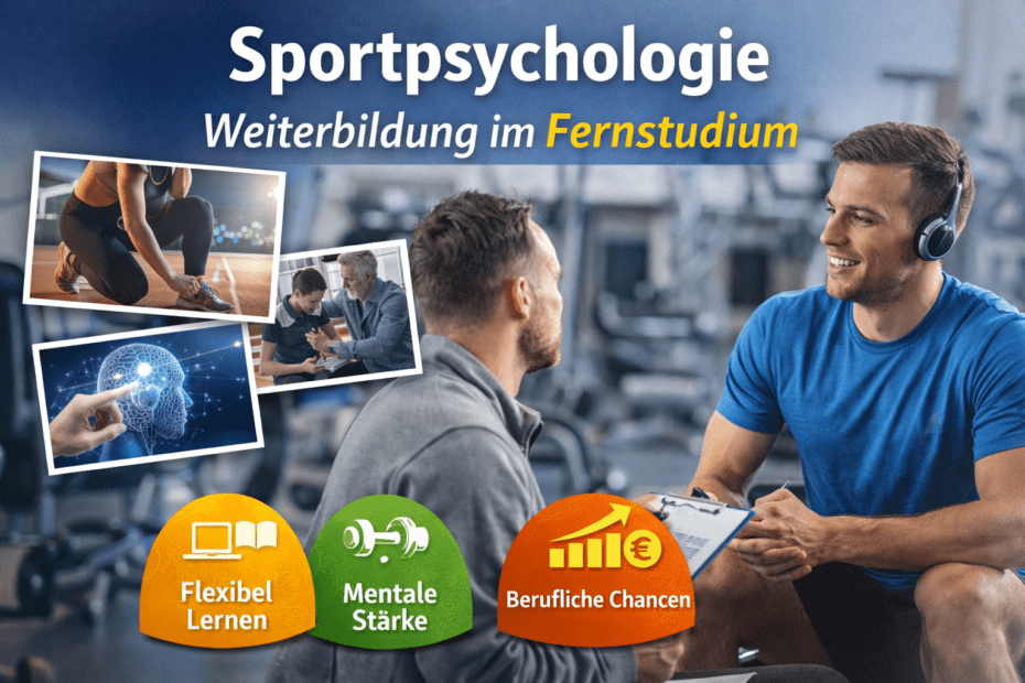 Sportpsychologie Weiterbildung im Fernstudium: Kosten, Inhalte & Karriere