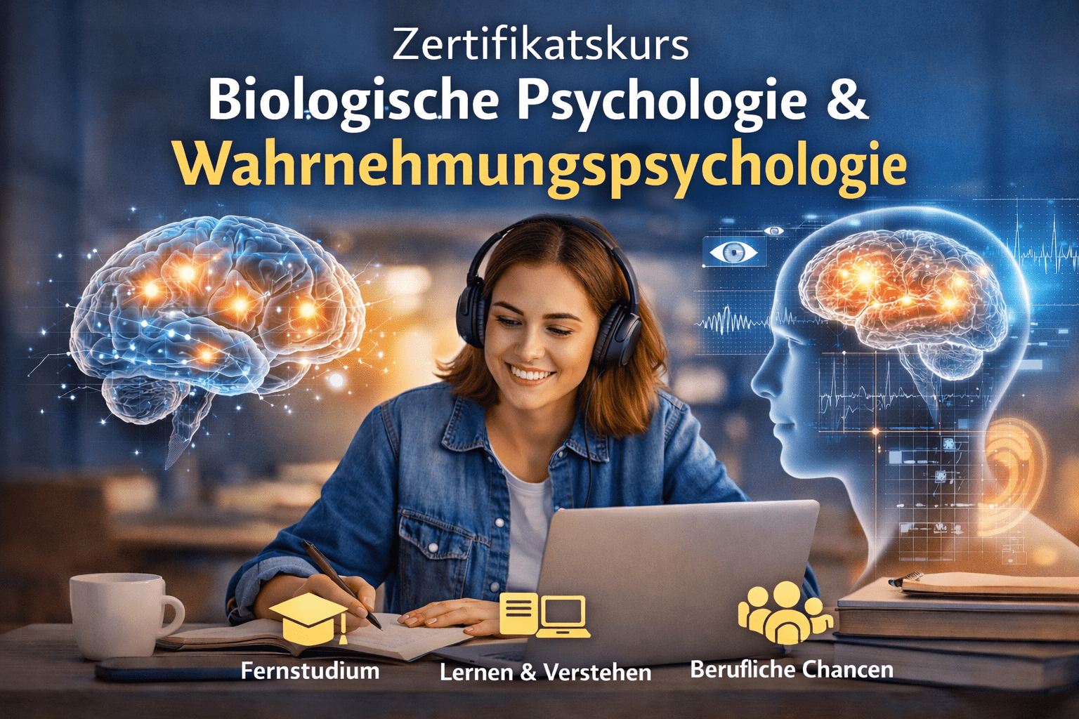 Wahrnehmungspsychologie Weiterbildung & Fernstudium: Inhalte, Dauer und Kurs
