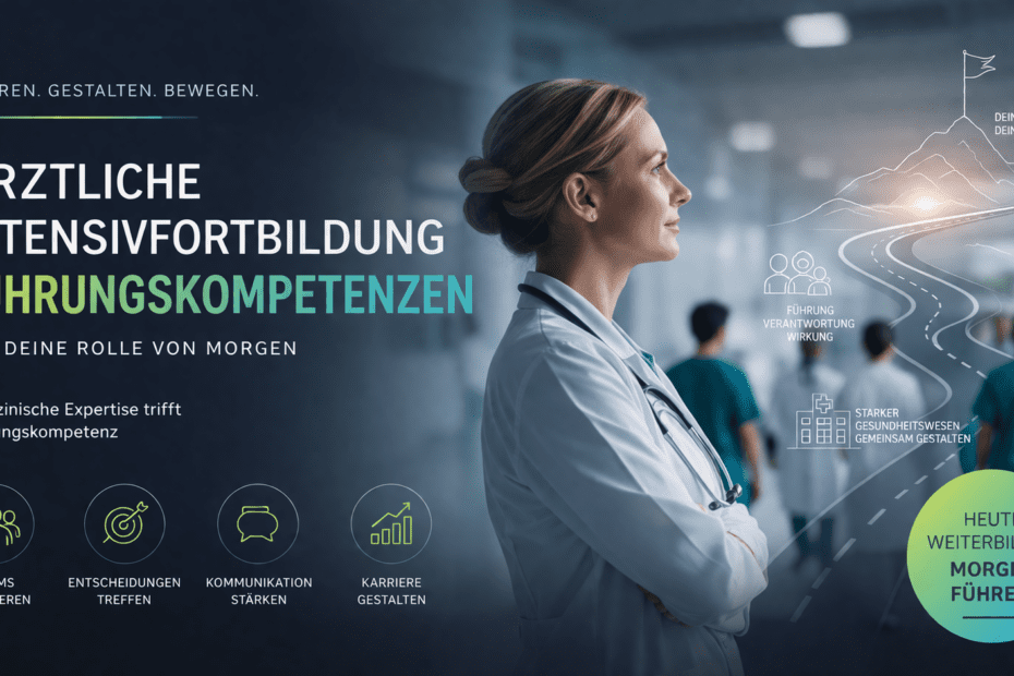 Führungskompetenzen für Ärzte – Weiterbildung im Gesundheitswesen