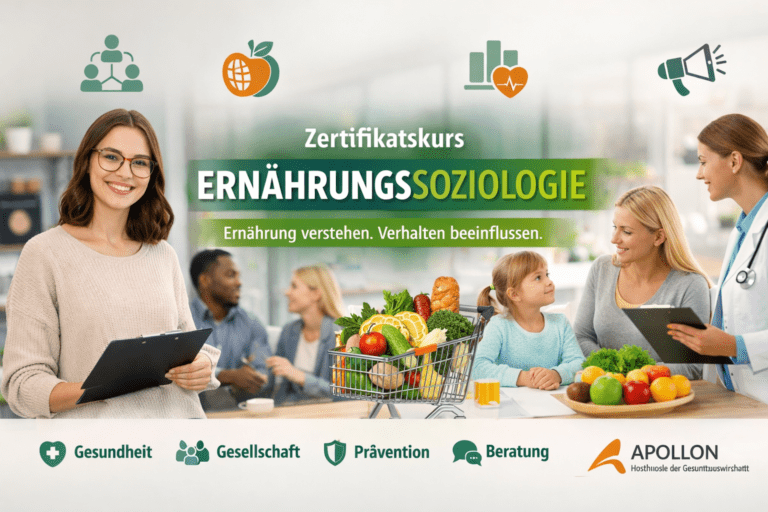 Ernährungssoziologie Weiterbildung bei Apollon mit Beratung, Familie und Ernährung im gesellschaftlichen Kontext