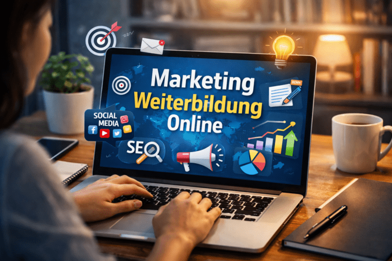 Marketing Weiterbildung Online – SEO, Social Media und digitales Marketing